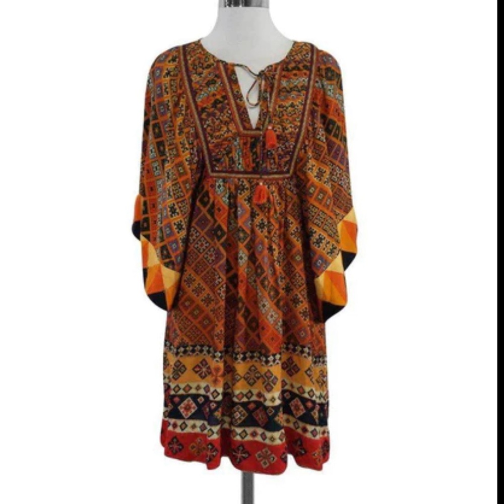 Tanvi Kedla for Anthropologie Boho Dress S